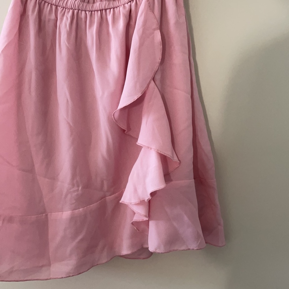 Candie’s Pink One Shoulder Ruffle Mini Dress - NWT - Picture 4 of 5